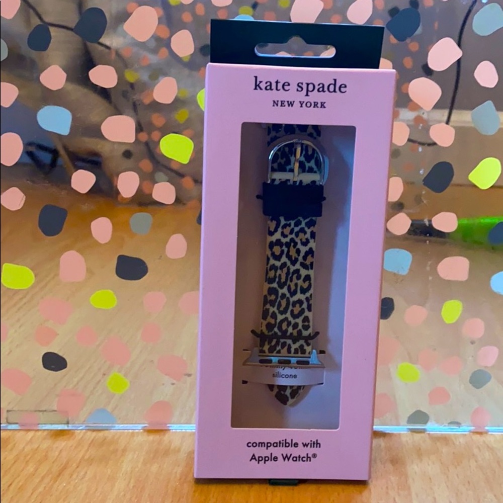 Kate Spade 38mm-40mm Leopard Apple Watch Band